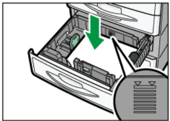 RICOH AFICIO MP301SP - Ändern des Papierformats in den Magazinen 2 und 3 - 7