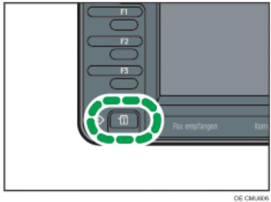 RICOH AFICIO MP301SP - Die Reihenfolge von Jobsändern - 1