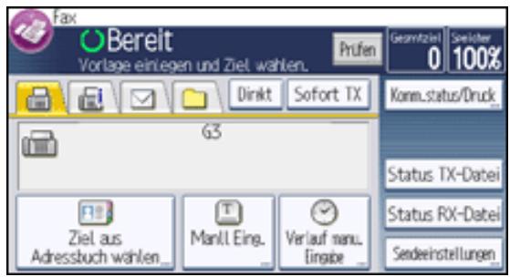 RICOH AFICIO MP301SP - Überprüfen der Einstellung des automatischen Ausgabemodus - 1