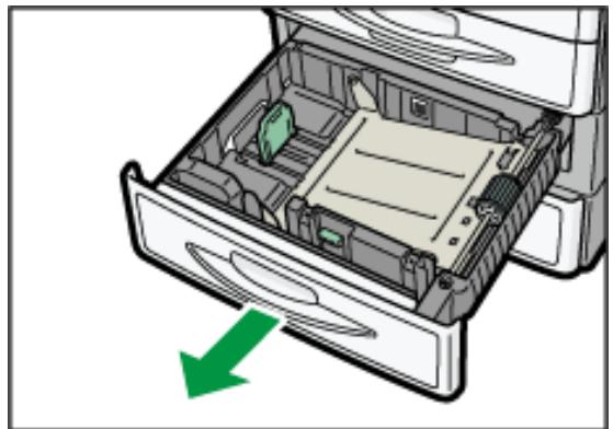 RICOH AFICIO MP301SP - Einlagen von Papier in Magazine 2 und 3 - 1