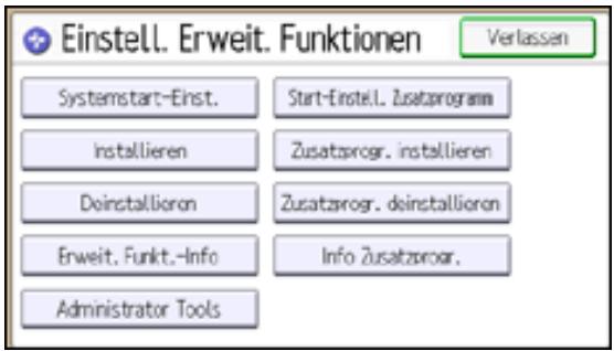 RICOH AFICIO MP301SP - Mengen-/Stapeleinstellungen über das Bedienfeld - 1