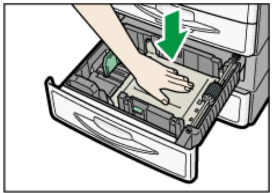 RICOH AFICIO MP301SP - Ändern des Papierformats in den Magazinen 2 und 3 - 6