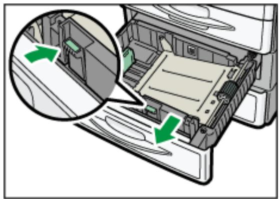 RICOH AFICIO MP301SP - Einlagen von Papier in Magazine 2 und 3 - 2
