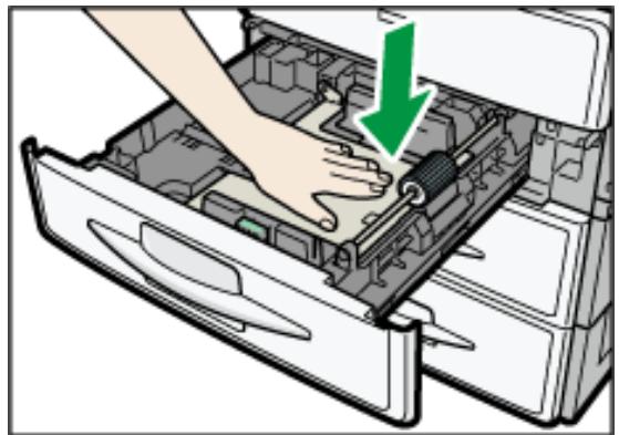 RICOH AFICIO MP301SP - Ändern des Papierformats in Magazin 1 - 7