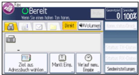 RICOH AFICIO MP301SP - Direktwahl - 2