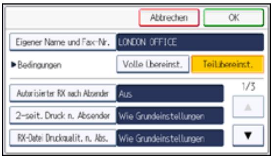 RICOH AFICIO MP301SP - Programmieren/Ändern von speziellen Absenden - 1