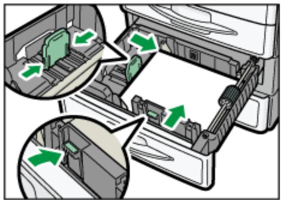 RICOH AFICIO MP301SP - Ändern des Papierformats in den Magazinen 2 und 3 - 8