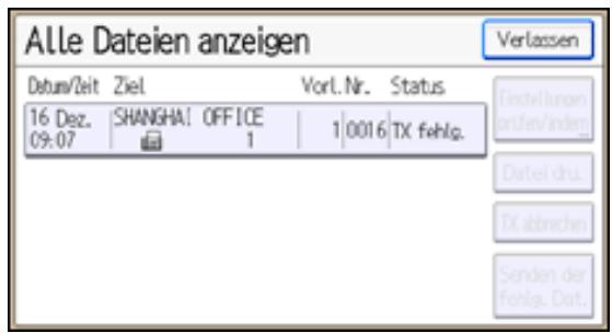 RICOH AFICIO MP301SP - Erneutes Senden einer Datei - 2