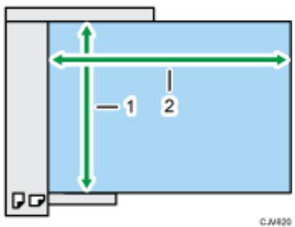 RICOH AFICIO MP301SP - Beim Einlagen einer Vorlage in den Automatischen Vorlageneinzug - 1