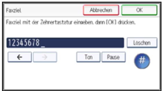 RICOH AFICIO MP301SP - Ändern eines registrierten IP-Faxziels - 1