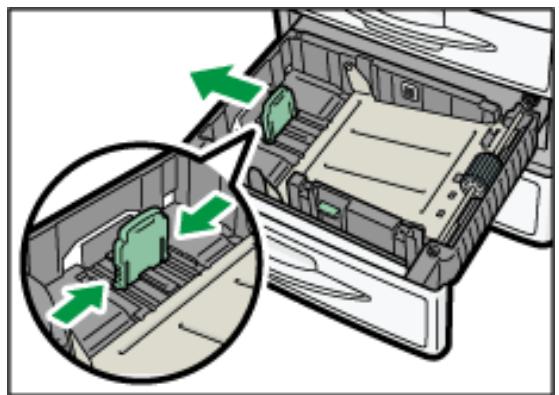RICOH AFICIO MP301SP - Einlagen von Papier in Magazine 2 und 3 - 3