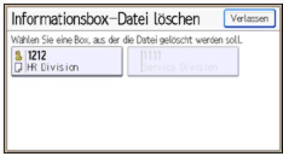 RICOH AFICIO MP301SP - Informationsbox-Dokumente Löschen - 2