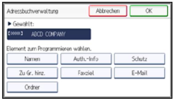 RICOH AFICIO MP301SP - Registieren eines NCP-Ordners - 3