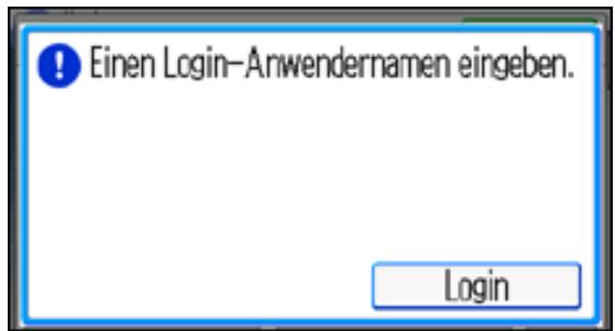 RICOH AFICIO MP301SP - Anmelden über das Bedienfeld - 1