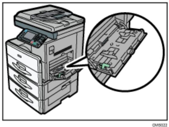 RICOH AFICIO MP301SP - Einlagen von Papier in den Bypass - 4