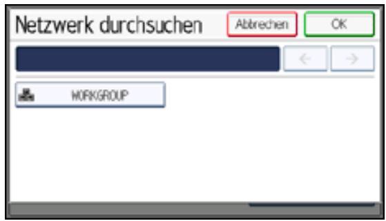 RICOH AFICIO MP301SP - SMB-Ordnersuche mittels "Netzwerk durchsuchen" - 1