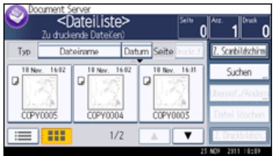 RICOH AFICIO MP301SP - [Miniaturansicht]-Bildschirm - 1
