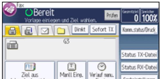 RICOH AFICIO MP301SP - Suche nach Zielname - 1