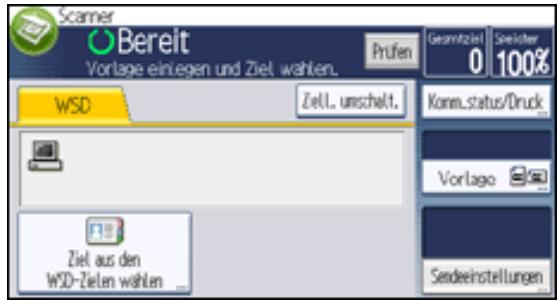 RICOH AFICIO MP301SP - Nach einem Ziel-Client-Computeruchen - 1