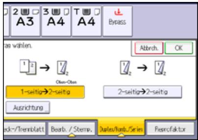 RICOH AFICIO MP6002 - Vorlagenausrichtung und fertige Kopien - 2