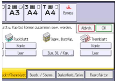 RICOH AFICIO MP6002 - Beim Kopieren auf OHP-Folien - 4