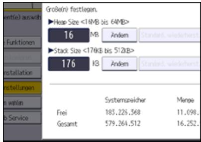 RICOH AFICIO MP6002 - Mengen-/Stapeleinstellungen über das Bedienfeld - 2