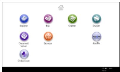 RICOH AFICIO MP6002 - Über das Bedienfeld zu den erweiterten Funktionen wechseln - 4