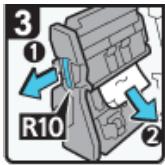 RICOH AFICIO MP6002 - Wenn R8 - R12 im Fall von Booklet Finisher SR4070 angezeigt wird - 3