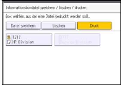 RICOH AFICIO MP6002 - Informationsbox-Dokumente drucken - 2