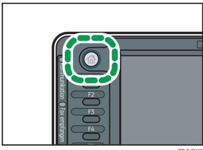 RICOH AFICIO MP6002 - Webseiten über das Bedienfeld-Display anzeigen - 2