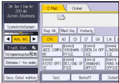 RICOH AFICIO MP7502 - Eine in der listened ausgewählte Daten prüfen - 2