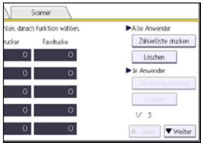 RICOH AFICIO MP7502 - Ausdrucken der Zähler für alle Anwender - 2