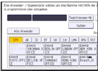 RICOH AFICIO MP7502 - Zuweisen des Anwenders und der Zugriffsprivilegien für die gespeicherten Dokumente des Anwenders - 3
