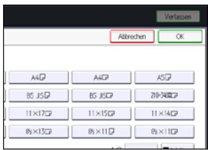 RICOH AFICIO MP7502 - Wechsel zu einem Format, das nicht automatisch erkannt wird - 4