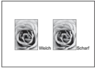 RICOH AFICIO MP7502 - Scharf/Weich - 2