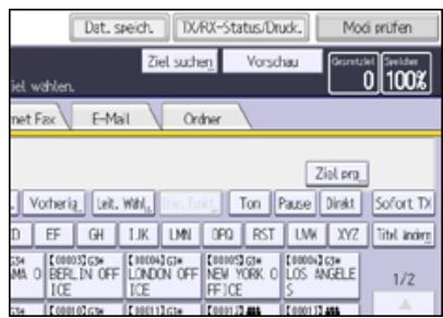 RICOH AFICIO MP7502 - Überprüfung des Inhalts einer gescannten Vorlage (Vorschau vor der Übertragung) - 2