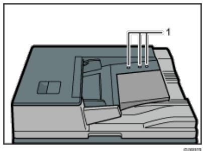 RICOH AFICIO MP7502 - Einlagen von Vorlagen in den automatischen Vorlageneinzug - 2