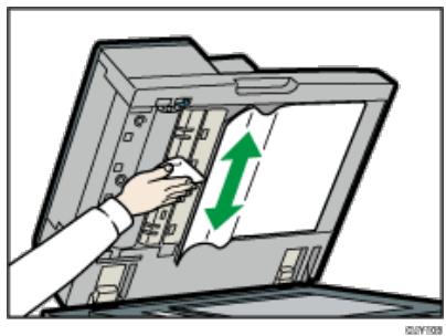 RICOH AFICIO MP7502 - Reinigung des Automatischen Vorlageneinzugs (ADF) - 4