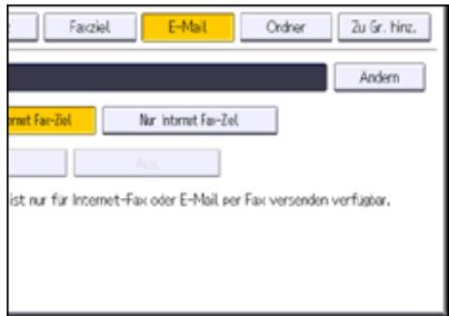 RICOH AFICIO MP7502 - Speichern eines E-Mail-Ziels - 2