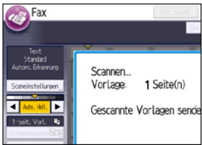 RICOH AFICIO MP7502 - Beim Einlagen von Vorlagen in den ADF - 1