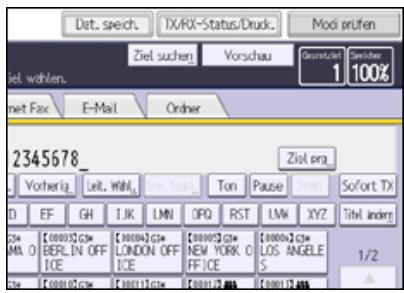 RICOH AFICIO MP9002 - Bestätigung der Übertragung anzeigen - 2