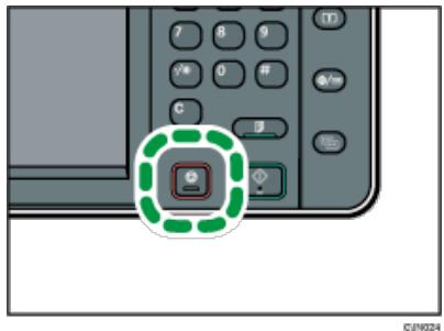 RICOH AFICIO MP9002 - Abbrechen einer Übertragung nach dem Scannen der Vorlage - 1