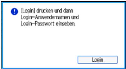 RICOH AFICIO MP9002 - Drucken Sie [Login]. - 1