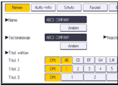 RICOH AFICIO MP9002 - Registrieren eines Sicherungscode für einen Einzelanwender - 1