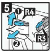RICOH AFICIO MP9002 - Wenn R1 - R4 im Fall von Finisher SR4060 angezeigt wird - 5