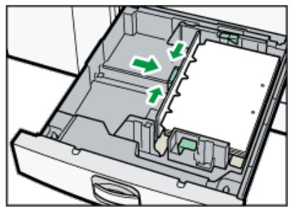 RICOH AFICIO MP9002 - Einlagen von Papier in Magazine 2 und 3 - 3