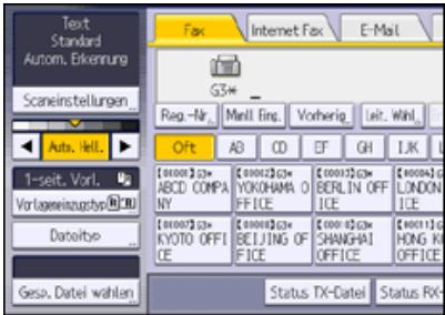 RICOH AFICIO MP9002 - Informationen zu gespeicherten Dokumenten ändern - 2