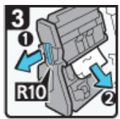 RICOH AFICIO MP9002 - Wenn R8 - R12 im Fall von Booklet Finisher SR4070 angezeigt wird - 3