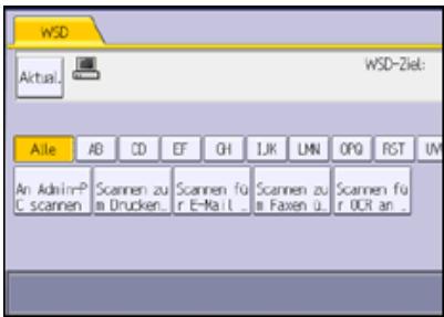 RICOH AFICIO MP9002 - Drucken Sie in der Ziellste auf den Zielcomputer, an den Sie Datien schicken möchten. - 1