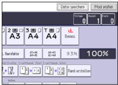 RICOH AFICIO MP9002 - Speichern von Daten im Document Server - 2